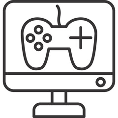 Obraz premium Game Development Icon