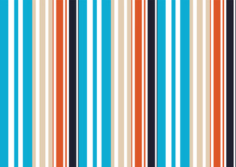 Striped vector Seamless pattern striped fabric prints Relatively wide, even, usually vertical stripes of solid colour on a lighter background. It resembles the pattern on awning fabrics.