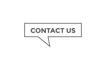 Fototapeta premium Contact button web banner templates. Vector Illustration