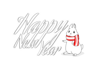 HAPPY NEW YEAR 2023 year of the rabbit