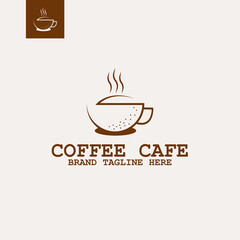 Coffee, Coffee shop logo template