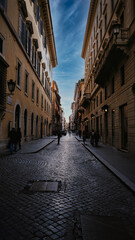 Old Italian streets of Rome