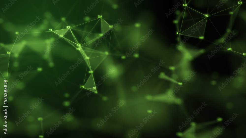 Poster the concept of network connectivity. virtual reality illustration, fiber optic connection and teleco