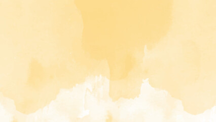 Yellow watercolor background for textures backgrounds and web banners design
