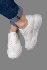 stylish sneakers sneakers demi-season autumn spring trend
