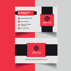 modern business card design template
