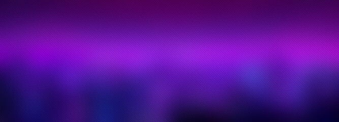 Purple neon metaverse gradient background blank. Horizontal banner or wallpaper tamplate. Copy space, place for text, text area. Bright illustration. Space web 3 technology texture