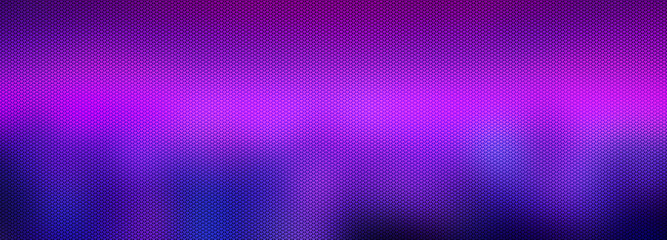 Purple neon metaverse gradient background blank. Horizontal banner or wallpaper tamplate. Copy space, place for text, text area. Bright illustration. Space web 3 technology texture