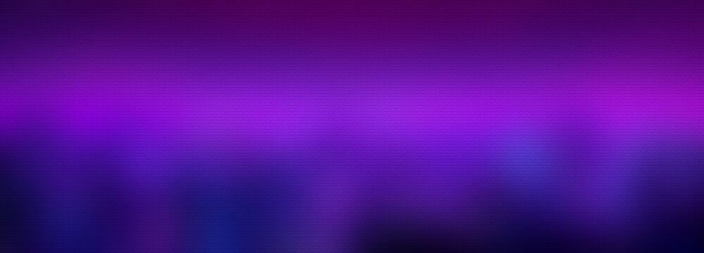 Purple neon metaverse gradient background blank. Horizontal banner or wallpaper tamplate. Copy space, place for text, text area. Bright illustration. Space web 3 technology texture