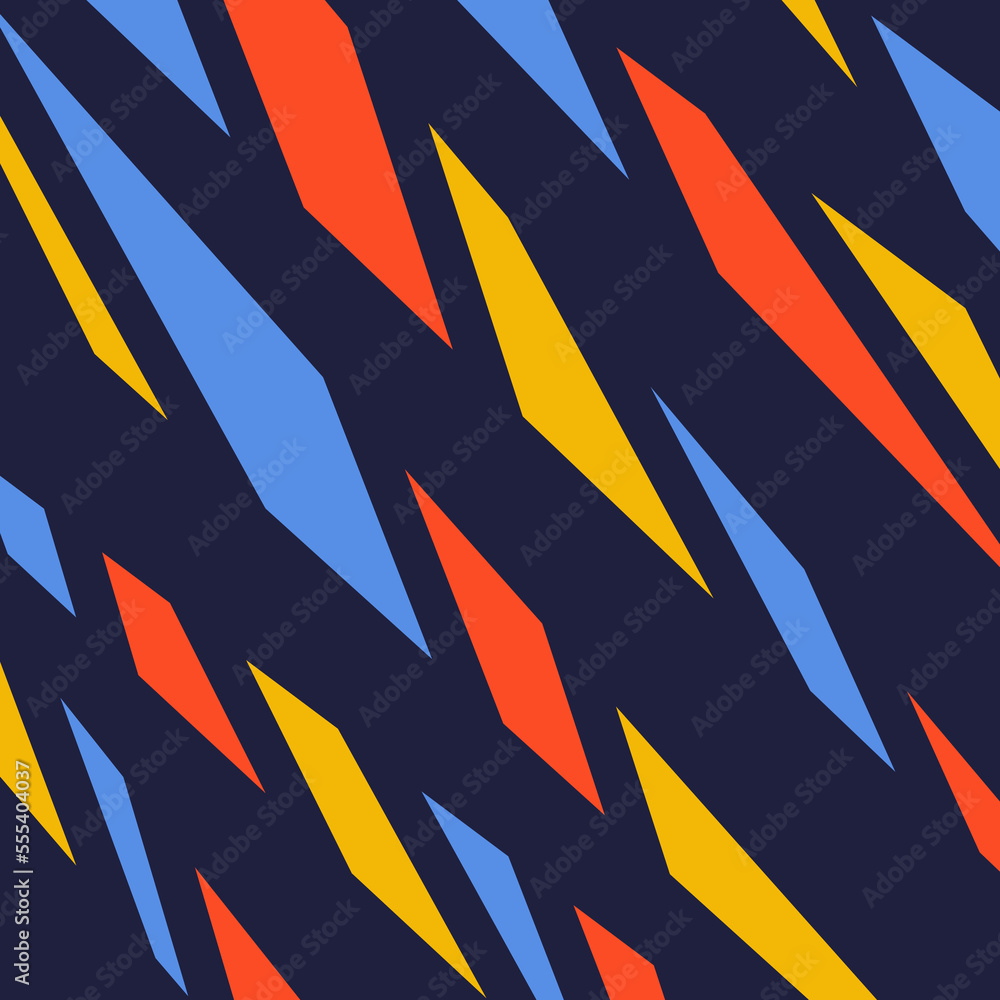 Poster minimalist background with abstract colorful diagonal stripes pattern