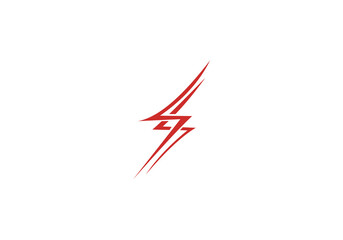 voltage electricity symbol logo initial company icon business logo background illustration