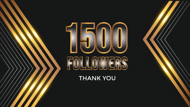 user Thank you celebrate of 1500 subscribers and followers. 1.5k followers thank you