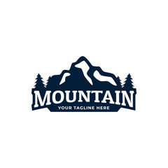 Mountains logo design vector template © hilda