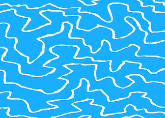 Simple background with rough contour line pattern