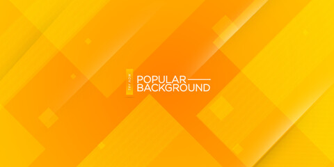 abstract bright orange background with simple lines.colorful orange design. popular and modern with shadow 3d concept. Eps10 vector