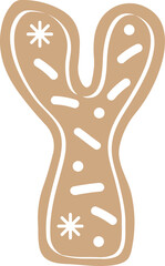 Cute Cookie Alphabet Letter Y.svg