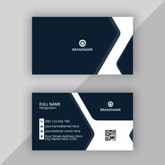 Professional modern Business Card - Creative and Clean Business Card Template. Luxury modern business card design template