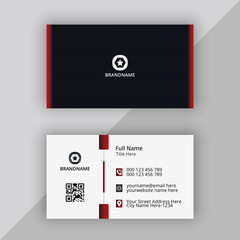 Fototapeta na wymiar Professional modern Business Card - Creative and Clean Business Card Template. Luxury modern business card design template
