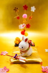 うさぎ年の年賀状素材（2023年卯年）