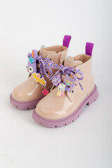 shoes children's beautiful fashionable color