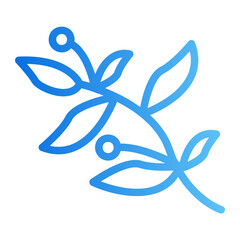 flower gradient icon