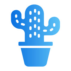 cactus gradient icon