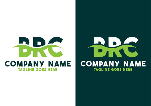 Letter BRC logo design template, BRC logo