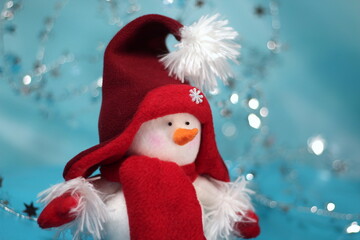 santa claus snowman
