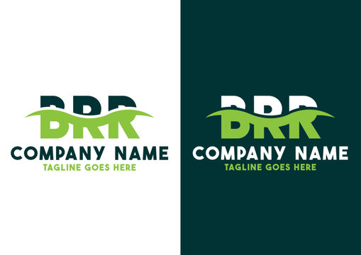 Letter BRR logo design template, BRR logo