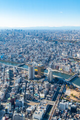 日本　東京都　都市風景　素材　イメージ