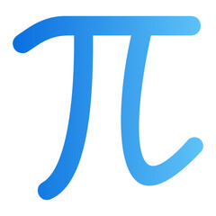 pi gradient icon