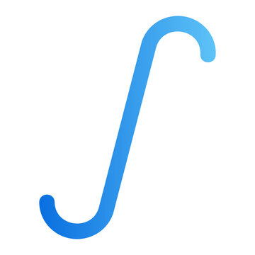 integral gradient icon