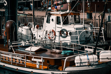 Obraz premium boats in the port