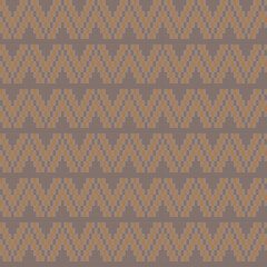 Argyle Fair Isle Seamless Pattern Design