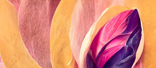 Luxury flower Wave background. Colorful Abstract texture backdrop.