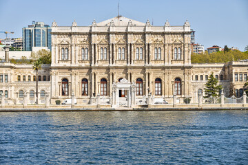 Fototapeta na wymiar Dolmabahce palace in Istanbul