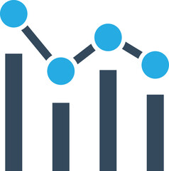 Statistics chart Vector Icon
