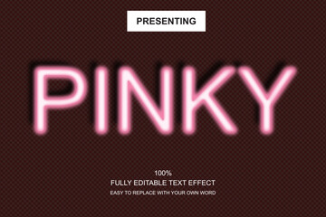 Special font editable adobe illustrator text effect. 100% editable text with an effect good for title and Text typography work