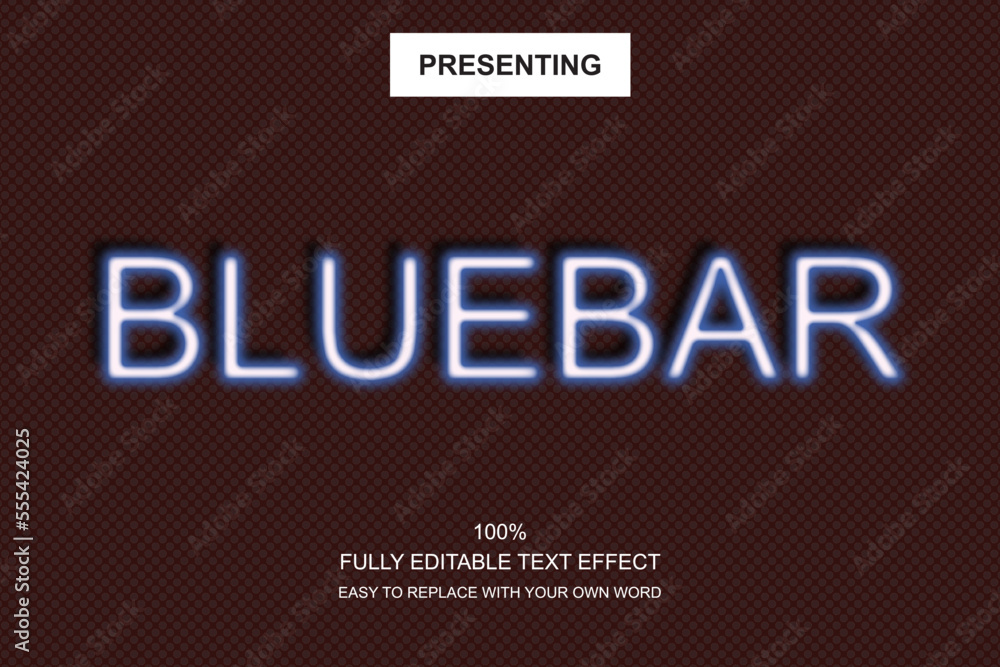 Poster special font editable adobe illustrator text effect. 100% editable text with an effect good for titl