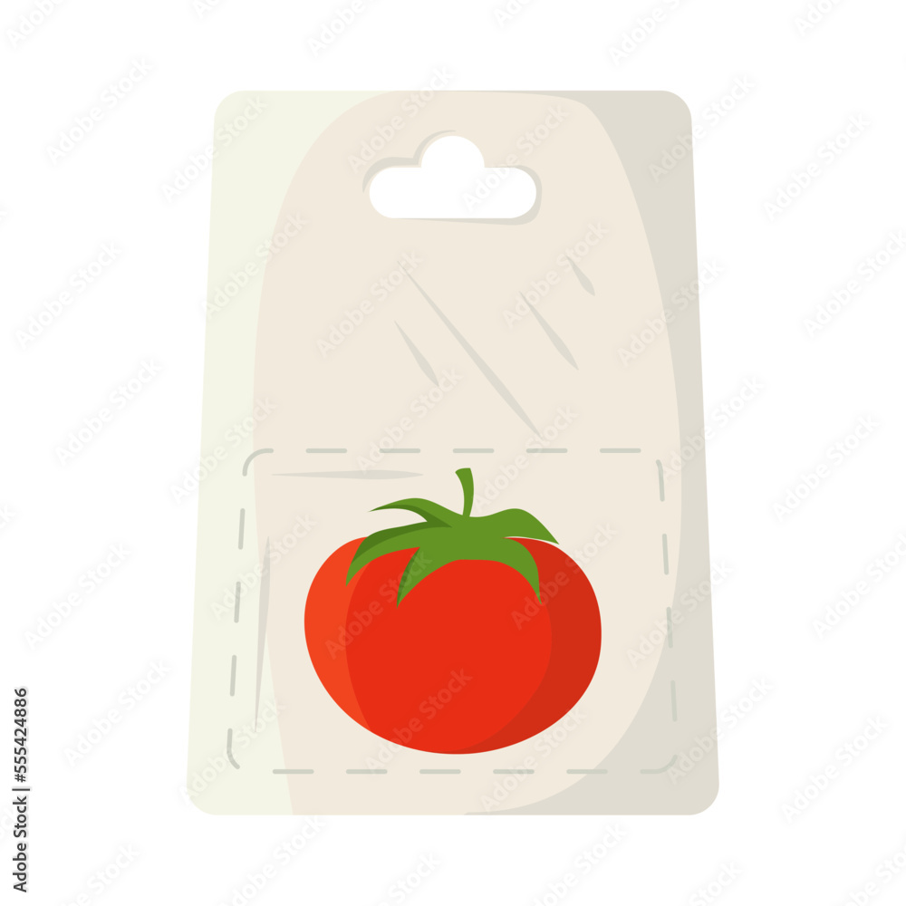 Poster gardening seeds tomatoes pack