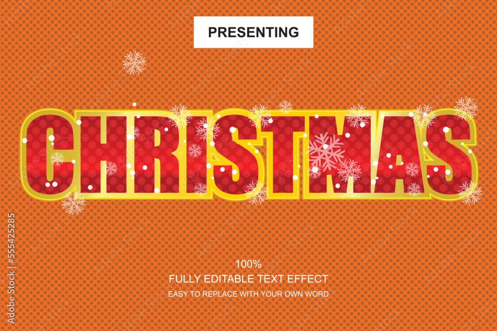 Poster special font editable adobe illustrator text effect. 100% editable text with an effect good for titl