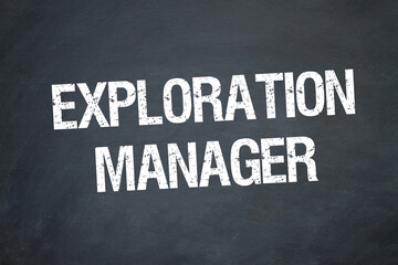 Obraz premium Exploration Manager