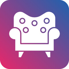 Armchair Icon Style