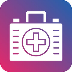 First Aid Kit Icon Style