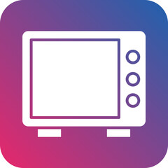 Microwave Icon Style