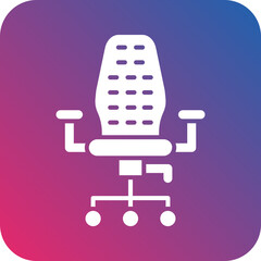 Office Chair Icon Style