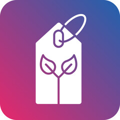 Eco Tag Icon Style