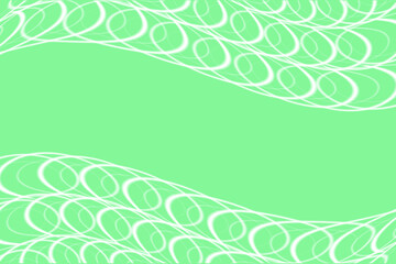 Green geometric background. Dynamic shapes composition. Vector illustration