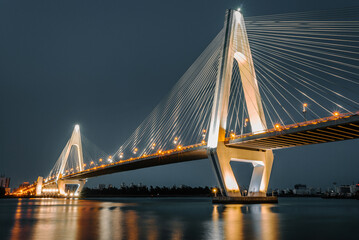Fototapeta premium Bridge in Hong Kong