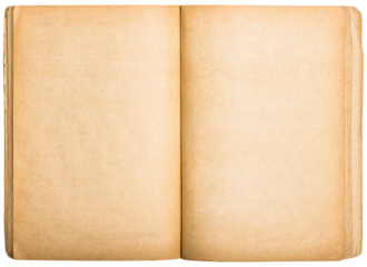PNG Open old book isolated transparent background